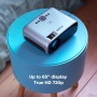 Philips Projection NeoPix Easy 2+, proyector USB True HD con Reproductor Multimedia Integrado