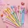 40 unids/lote de bolígrafos de Gel Kawaii, bolígrafos neutros de dibuj