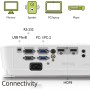 BenQ MH733 - Proyector DLP de 4000 ANSI Lúmenes, inalámbrico, Full HD, Lector USB, Control LAN, 100" a 2.5 m - 3.3 m, Zoom de