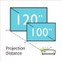 BenQ MH733 - Proyector DLP de 4000 ANSI Lúmenes, inalámbrico, Full HD, Lector USB, Control LAN, 100" a 2.5 m - 3.3 m, Zoom de