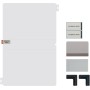 Samsung Galaxy Official - Protector de pantalla antirreflectante para Tab S9+/S9FE+, transparente