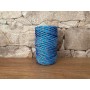 Cordón de Poliéster 3mm * 25m. Fabricado en España. para Manualidades, Aire Libre, Exteriores, Jardín y Bricolaje. Violeta con