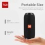 Altavoces Bluetooth TG117, caja de sonido inalámbrica portátil, envolv