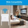 Extensor WiFi de 5Ghz y 300M, amplificador WIFI inalámbrico de largo a