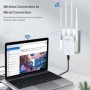 Comfast 2G 300Mbps WIFI repetidor 4 Antena De alta ganancia extensor D