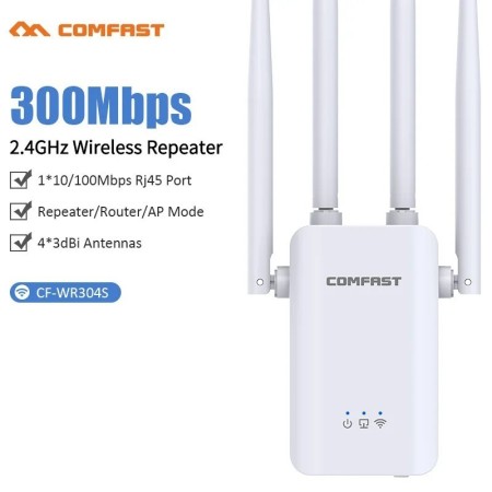Repetidor Wifi COMFAST 5G extensor Wifi 1200M pantalla OLED amplificad