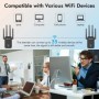 Repetidor Wifi COMFAST 5G extensor Wifi 1200M pantalla OLED amplificad