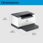 HP LaserJet M209d 8J9L0F, Impresora Láser A4 Monocromo - Impresión a Doble Cara Automática (29ppm, USB 2.0 de alta velocidad,