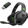 NUBWO G06 Cascos Gaming Inalámbricos con Drivers de 50 mm para PC/Ps5/Ps4/NS/Mobile, Auriculares Gaming Inalámbricos con 2.4