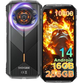 DOOGEE S Punk Telefono Movil Irrompible Android 14,16GB+256GB(TF 1TB), 10800mAh Batería 33W, 6.58”Pantalla FHD+, Cámara