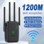 Enrutador inalámbrico de 1200Mbps, repetidor WiFi 2,4G 5G, amplificado