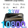 DOOGEE S Punk Telefono Movil Irrompible Android 14,16GB+256GB(TF 1TB), 10800mAh Batería 33W, 6.58”Pantalla FHD+, Cámara