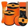 Abma Cord 4mm Paracord 550 Nylon Cuerda (10-15-30-50m) Tipo III 7 Hebras Cuerda de Nailon - MAX. 250 kg - Ejército Verde, 15m