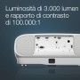 Epson - Proyector (Full HD, 3000 lúmenes, Contraste 70.000:1, 3D, Zoom 1,6X)