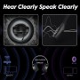 NUBWO G06 Cascos Gaming Inalámbricos con Drivers de 50 mm para PC/Ps5/Ps4/NS/Mobile, Auriculares Gaming Inalámbricos con 2.4
