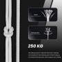 Abma Cord 4mm Paracord 550 Nylon Cuerda (10-15-30-50m) Tipo III 7 Hebras Cuerda de Nailon - MAX. 250 kg - Ejército Verde, 15m