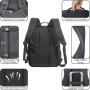 Hap Tim Mochila de viaje para consola PS5, funda acolchada de protección PlayStation 5, gran capacidad para portátil,