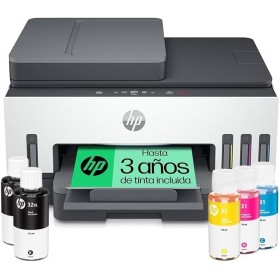 HP Smart Tank 7605 28C02A - Impresora A4 Multifunción con Deposito de Tinta Recargable, Impresión a Color, Escaner, Copiadora,