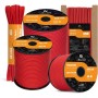 Abma Cord 4mm Paracord 550 Nylon Cuerda (10-15-30-50m) Tipo III 7 Hebras Cuerda de Nailon - MAX. 250 kg - Ejército Verde, 15m
