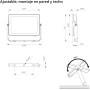Philips - Proyector LED Profesional Projectline 50W Luz blanca natural 4000K