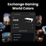 BenQ X500i True 4K UHD HDR 4LED 2200 lúmenes Proyector de Juegos de Alcance Corto 4 ms Tiempo de Respuesta Modo de Juego