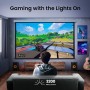 BenQ Proyector láser TK710STi 4K HDR de 3200 lúmenes para películas y juegos de corto alcance con tiempo de respuesta de 4 ms |
