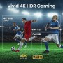BenQ Proyector láser TK710STi 4K HDR de 3200 lúmenes para películas y juegos de corto alcance con tiempo de respuesta de 4 ms |