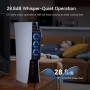 Accesorios de Refrigeración para PS5, Ventilador de Refrigeración KIWIHOME PS5 con LED, Velocidad Automática, Concentradores