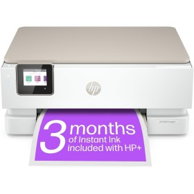 HP Impresora de inyección de Tinta Todo en uno Envy Inspire 7220e: 6 Meses de Tinta Directa incluida (Copia, escaneo, impresión,