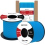 Brotree 2mm Paracord 3 Hebras 50M 100% Nylon Cuerda de Paracaídas para Al Aire Libre, Artesanía, Bricolaje - 90kg Carga de