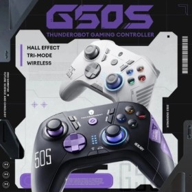 THUNDEROBOT-controlador de juego inalámbrico G50S, mando con efecto Ha