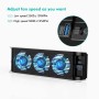 Accesorios de Refrigeración para PS5, Ventilador de Refrigeración KIWIHOME PS5 con LED, Velocidad Automática, Concentradores