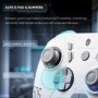 THUNDEROBOT-controlador de juego inalámbrico G50S, mando con efecto Ha