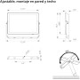 Philips - Proyector LED Profesional Projectline 100W Luz blanca cálida 3000K