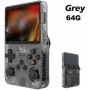 R36S - Consola de mano de videojuegos retro, pantalla IPS de 3,5 pulgadas, reproductor de vídeo, tarjeta TF de 64 GB, más de 10