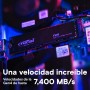 Crucial T500 SSD 2TB PCIe Gen4 NVMe M.2 PS5 Interno Gaming con Disipador, Hasta 7400 MB/s, Compatible PlayStation 5, TLC NAND,