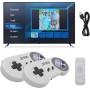 Consola de Videojuegos Retro,Controladores de Juegos,con Dos Asas Consola de Juego Retro Inalámbrica,Controlador Inalámbrico