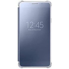 Samsung Galaxy A7 (2016) - Funda Samsung Clear View Cover EF-ZA710CBEGWW - Color Negro/Transparente (Funda 14 cm (5.5"),