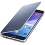 Samsung Galaxy A7 (2016) - Funda Samsung Clear View Cover EF-ZA710CBEGWW - Color Negro/Transparente (Funda 14 cm (5.5"),