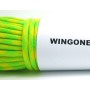 WINGONEER Cuerda de paracaídas de 100 pies, 7 núcleos, 550, Paracord, Nailon, Playa, Camping, 30 Metros, Color Rojo y Naranja