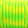 WINGONEER Cuerda de paracaídas de 100 pies, 7 núcleos, 550, Paracord, Nailon, Playa, Camping, 30 Metros, Color Rojo y Naranja