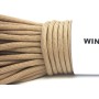 WINGONEER Cuerda de paracaídas de 100 pies, 7 núcleos, 550, Paracord, Nailon, Playa, Camping, 30 Metros, Color Rojo y Naranja