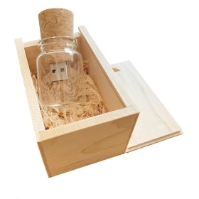 BEIJIGUANG 1 unidad flash USB de almacenamiento con caja de arce (2.0/16 GB)