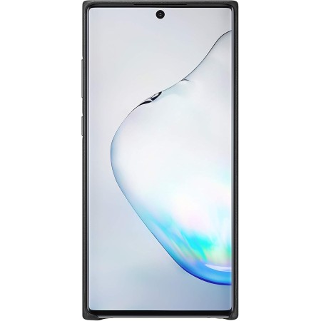 SAMSUNG EF-VN975LBEGWW Funda de Piel Leather Cover Note 10+, Negro