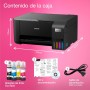 Epson EcoTank ET-2812, Impresora WiFi A4 Multifunción con Depósito de Tinta Recargable, 3 en 1: Impresión, Copiadora, Escáner,