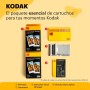 Kodak Mini 2 Retro 4Pass, Impresora Fotográfica + 68 Fotos, Fotos Instantáneas Tamaño 54X86mm, Conexión Inalámbrica Bluetooth -