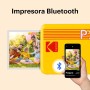 Kodak Mini 2 Retro 4Pass, Impresora Fotográfica + 68 Fotos, Fotos Instantáneas Tamaño 54X86mm, Conexión Inalámbrica Bluetooth -