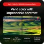 LG CineBeam Q HU710PB Proyector portátil inteligente 4K con ajuste automático de pantalla, enfoque automático, láser RGB, hasta