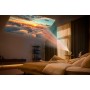 LG CineBeam Q HU710PB Proyector portátil inteligente 4K con ajuste automático de pantalla, enfoque automático, láser RGB, hasta