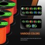 Abma Cord Paracord 2mm Cuerda de 100% Nylon 15m Tipo I Cuerda de Paracaídas 1 Hebra - MAX. 45 kg - Naranja
